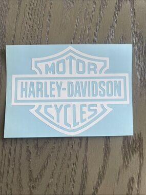 New Harley‑Davidson logo decal